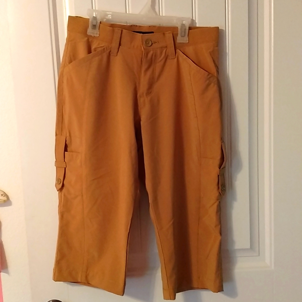 Lee midrise relaxed fit stretchy khakis